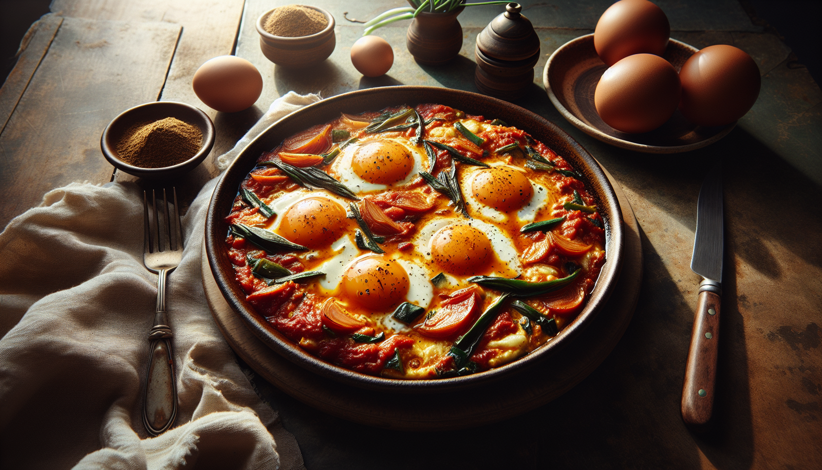 Authentic Israeli Shakshuka: A Flavorful Kosher Delight - Israeli recipe