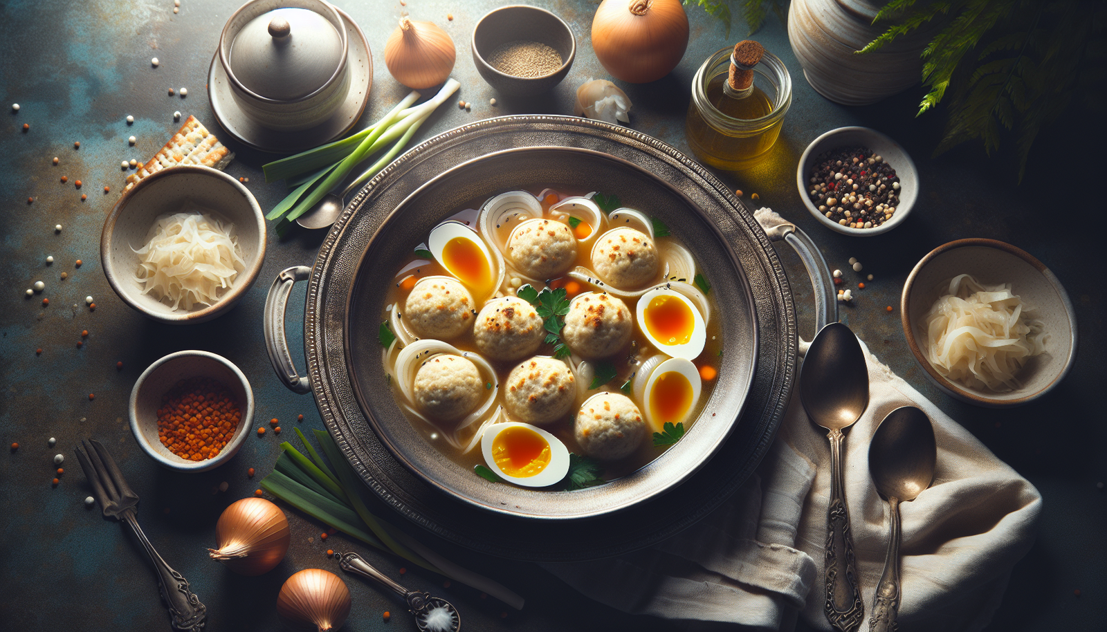 Comforting Homemade Matzo Ball Soup: A Classic Jewish Delicacy