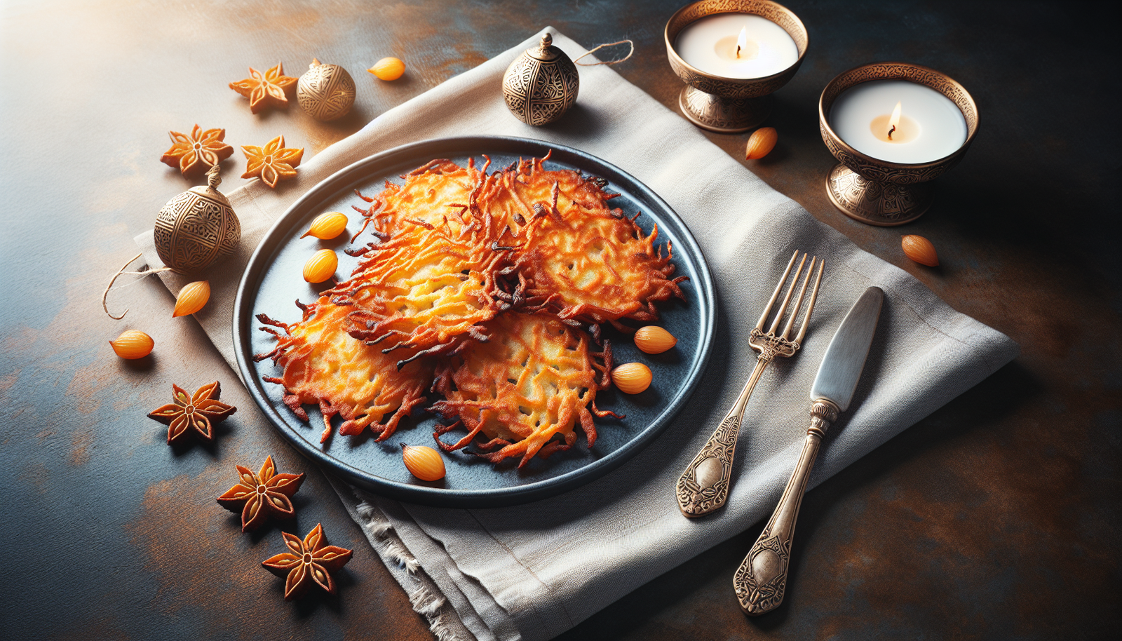 Crispy Golden Latkes: A Classic Hanukkah Delight