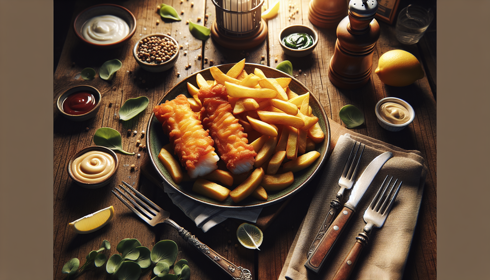 Crispy Kosher Fish and Chips: A Classic Delight - British recipe