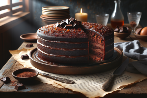 Decadent Homemade Chocolate Yeast Cake: A Kosher Delight