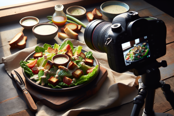 Deliciously Kosher Caesar Salad with Homemade Dressing