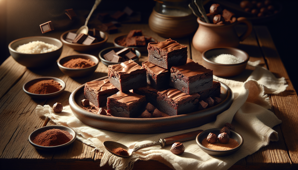 Deliciously Rich Chocolate Tahini Brownies (Pareve) - Middle Eastern recipe