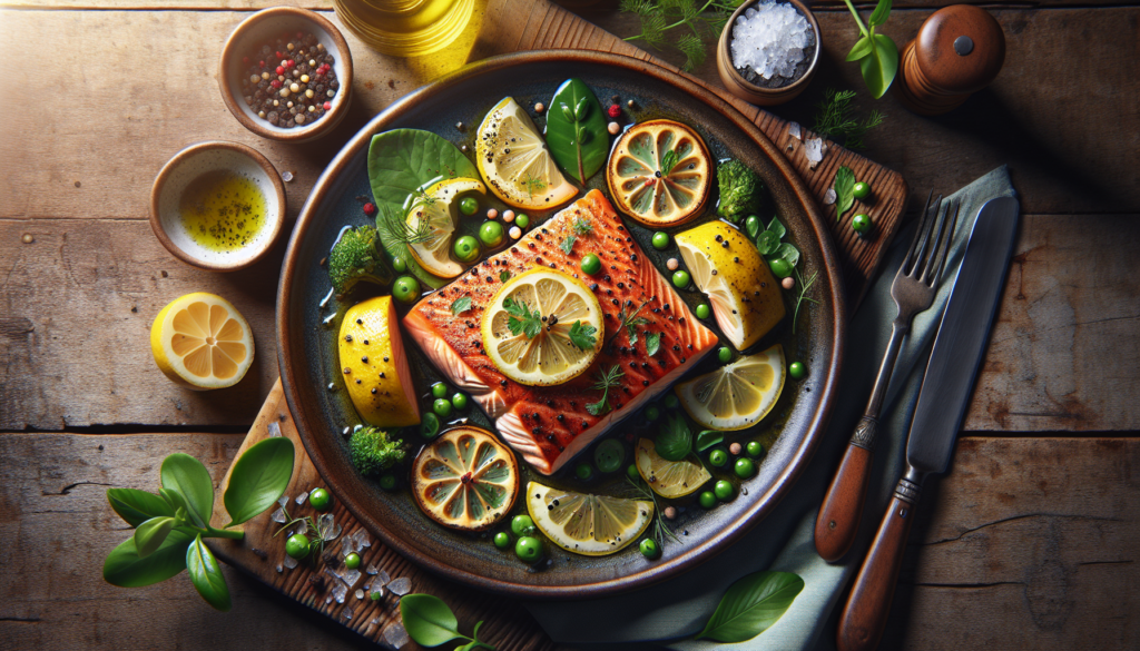 Perfectly Baked Kosher Salmon with Lemon and Herbs - Jewish recipe