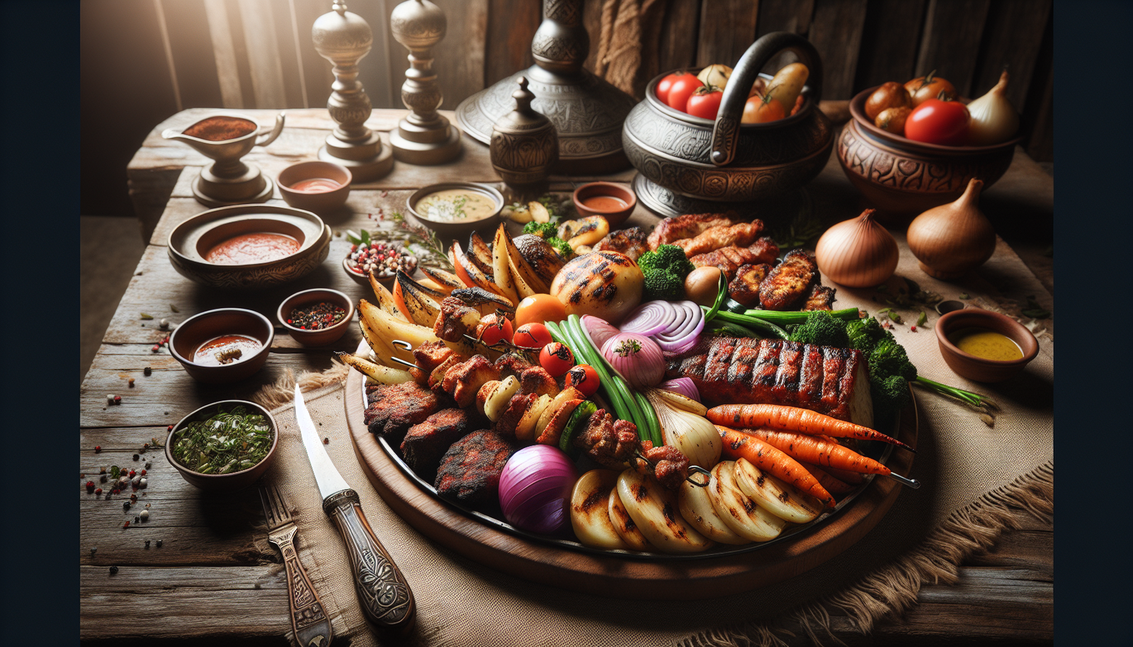 Savory Jerusalem Mixed Grill: A Kosher Delight - Middle Eastern recipe