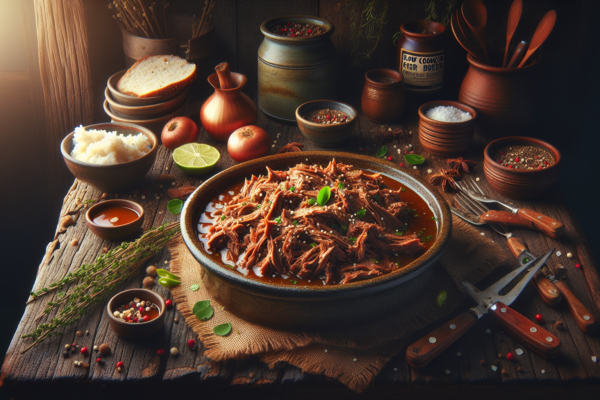 Savory Slow Cooker Kosher Pulled Beef: A Shabbat Delight