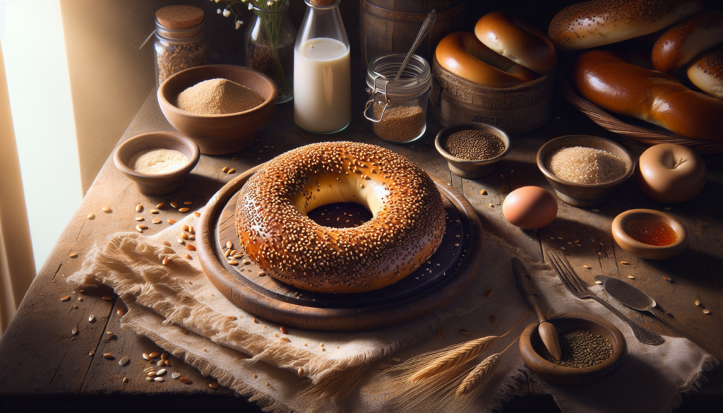 Authentic Jerusalem Bagel Recipe: How to Make Crispy Sesame-Crusted Oval Bread - Israeli recipe