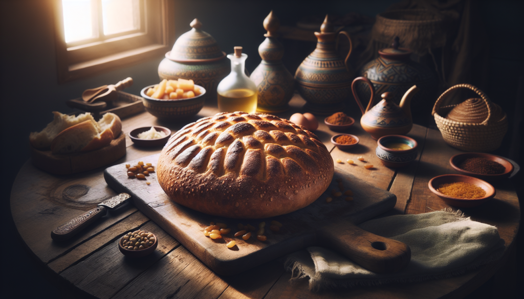 Authentic Moroccan Khobz - Traditional Round Bread Recipe - Moroccan recipe