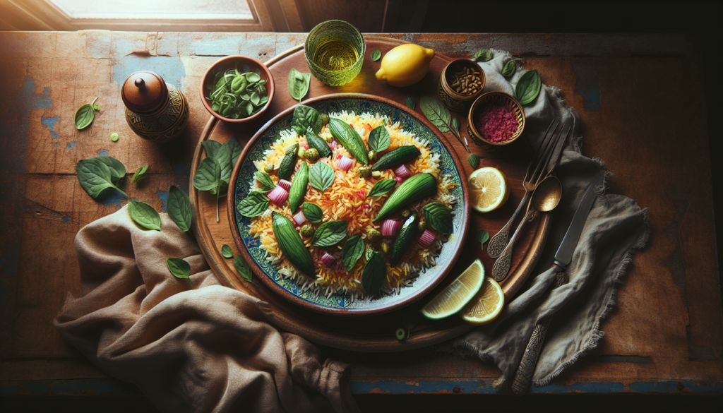 Authentic Persian Sabzi Polo - Fragrant Herbed Rice Recipe - Persian recipe