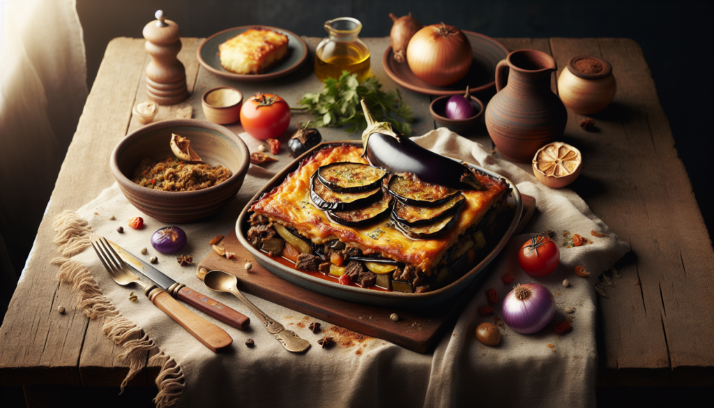 Classic Kosher Moussaka with Eggplant and Beef - Mediterranean Comfort - Mediterranean recipe