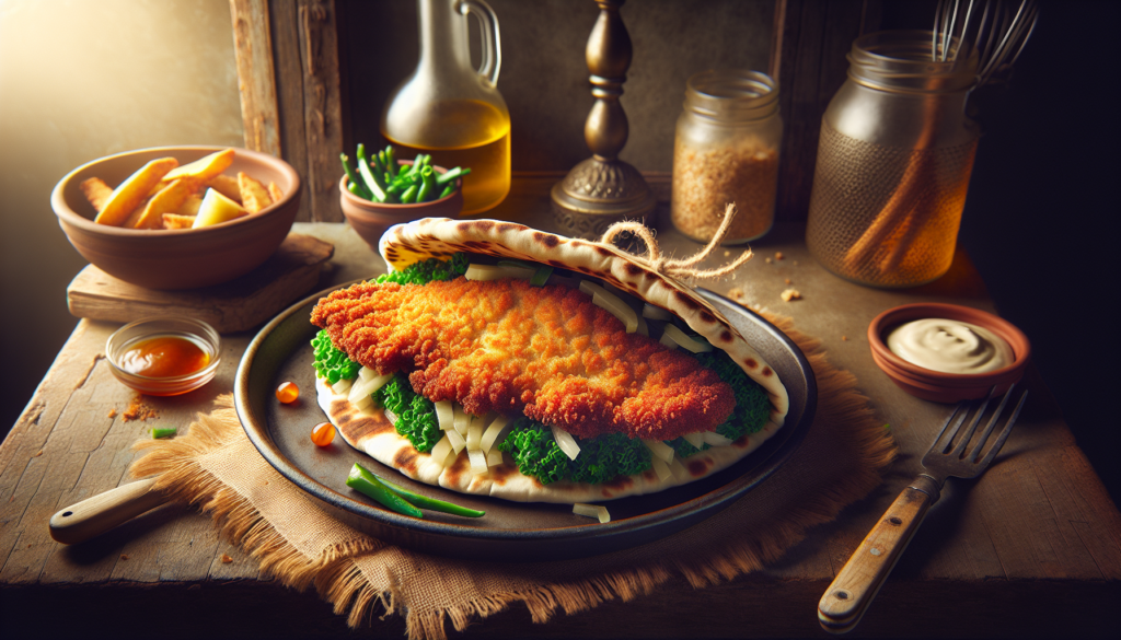 Crispy Israeli Schnitzel in Pita - The Ultimate Israeli Street Food - Israeli recipe