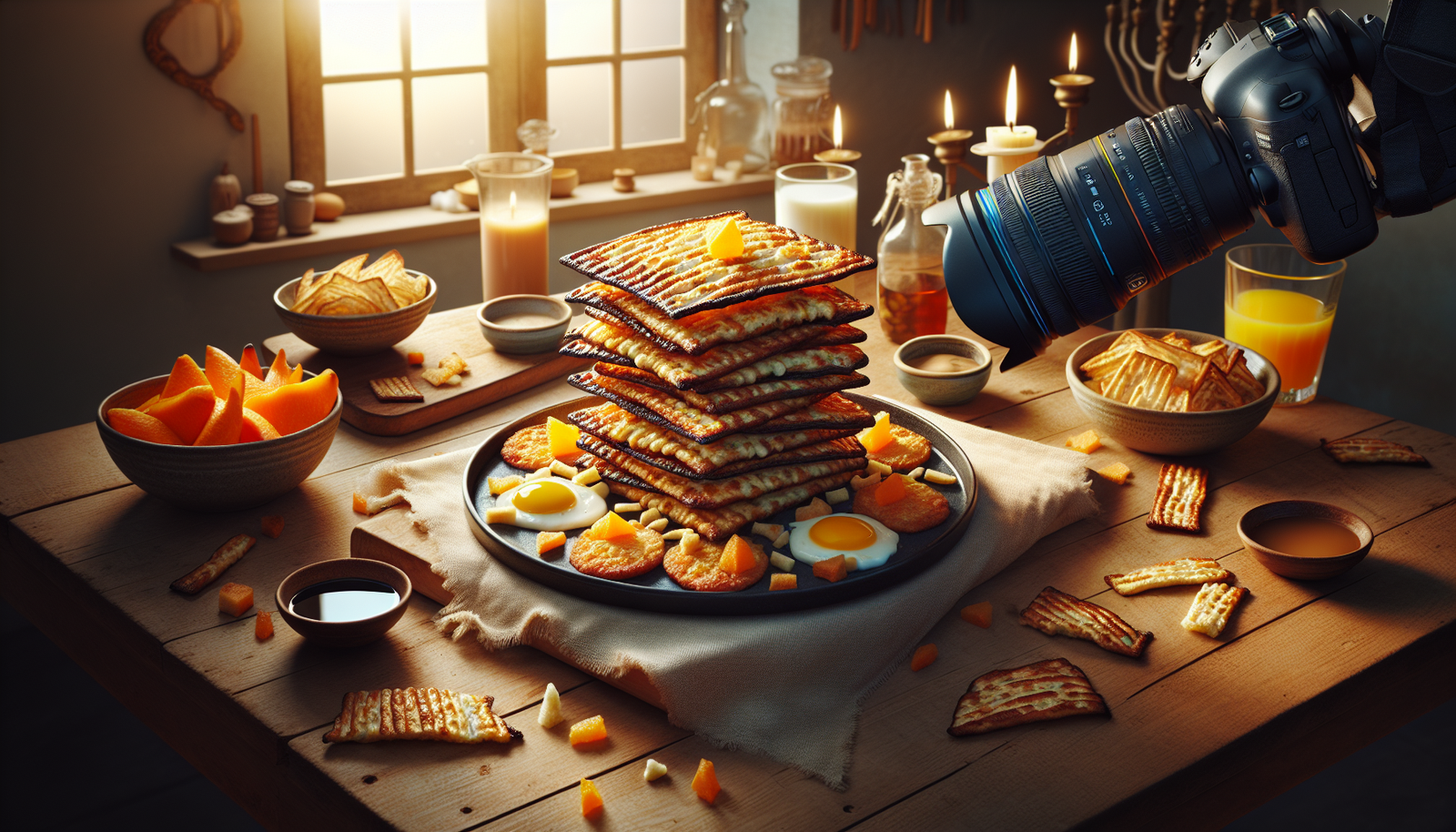 Crispy Matzo Brei with Sweet and Savory Variations for Passover - Jewish recipe