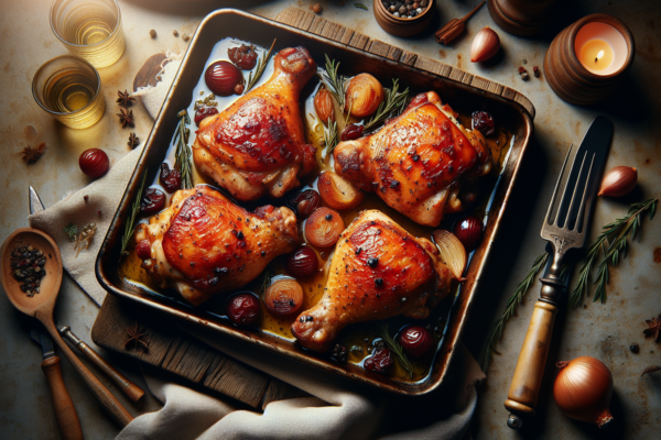 Easy Sheet Pan Chicken Thighs with Crispy Skin