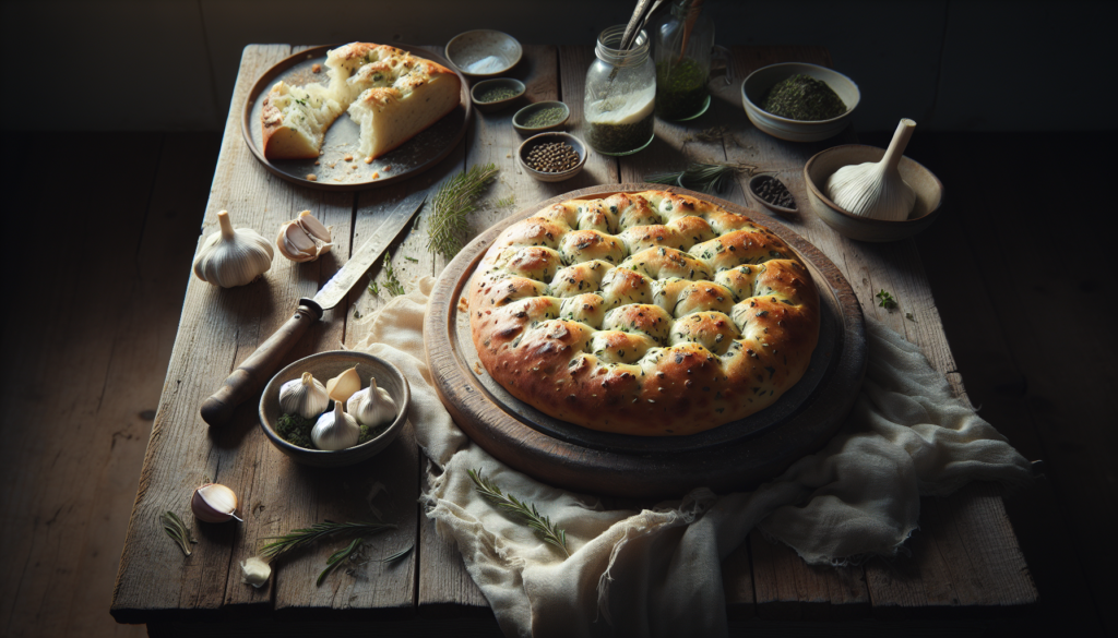 Fluffy Garlic and Herb Focaccia Recipe (Pareve) - Italian recipe