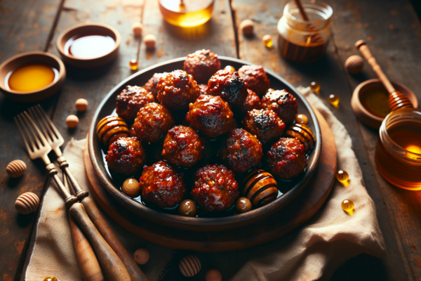 Harissa-Honey Glazed Lamb Meatballs: Fiery-Sweet Perfection for Your Shabbat Table