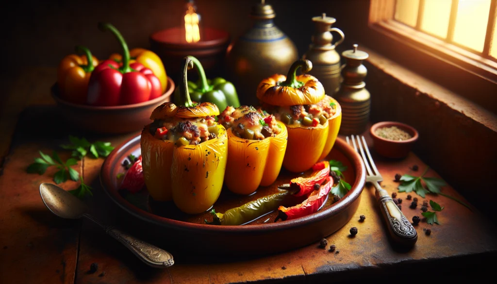 Hearty Kosher Stuffed Bell Peppers: A Classic Comfort Dish - Jewish recipe