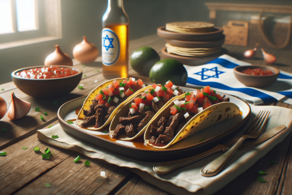 Homemade Kosher Beef Tacos with Israeli Salsa