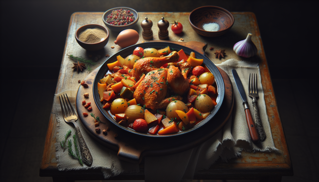 Kosher Chicken Cacciatore - Italian Hunter's Stew Made Kosher - Italian recipe