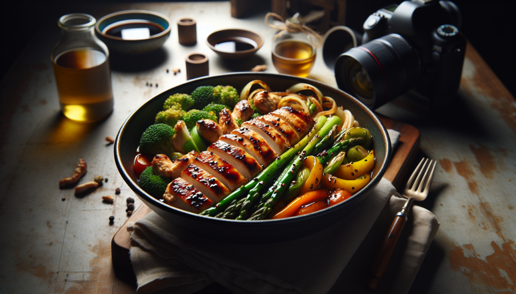 One Pan Teriyaki Chicken Bowls with Vegetables - Asian-inspired recipe