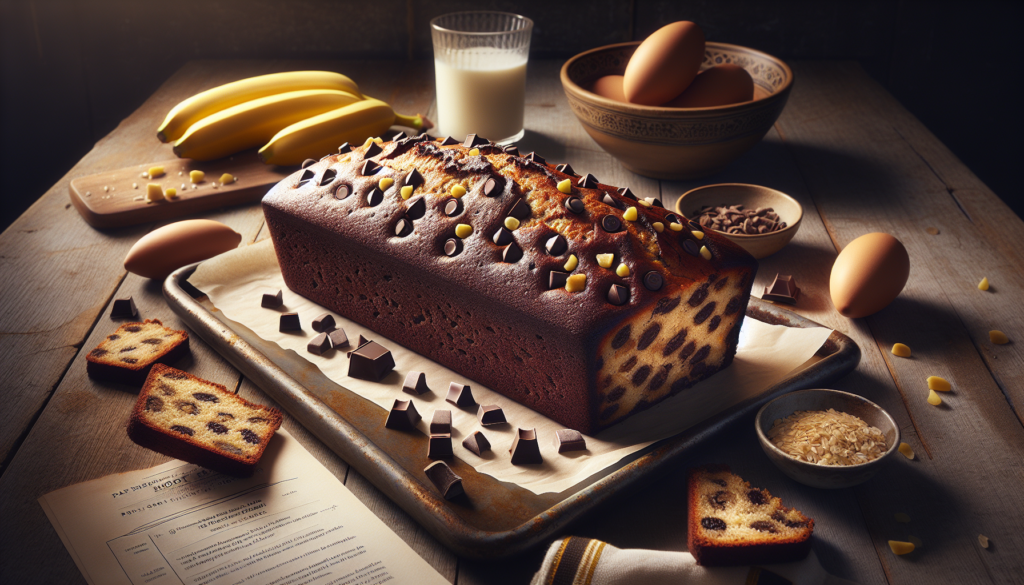 Passover Chocolate Chip Banana Bread (Flourless and Kosher) - Jewish recipe