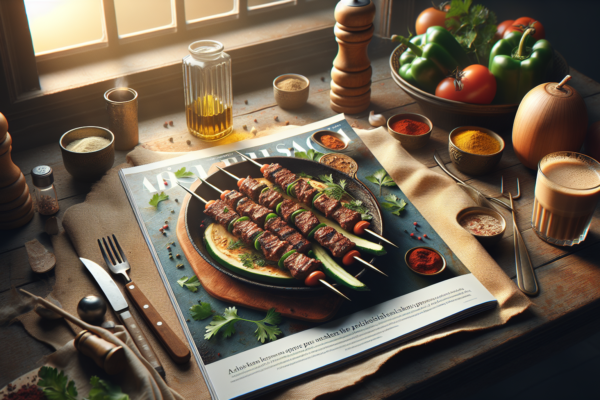 Perfectly Grilled Kosher Beef Kebabs with Middle Eastern Spices