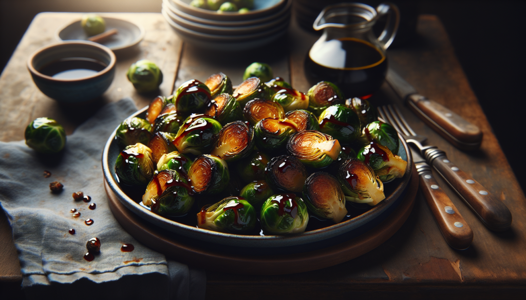 Perfectly Roasted Brussels Sprouts with Balsamic Glaze - European recipe