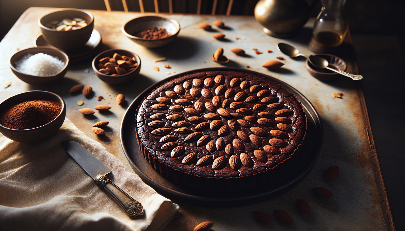 Rich Flourless Chocolate Almond Torte for Passover - Jewish recipe