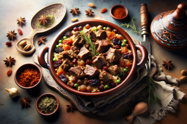 Sephardic Lamb and Dried Fruit Tagine – A Moroccan-Inspired Kosher Feast