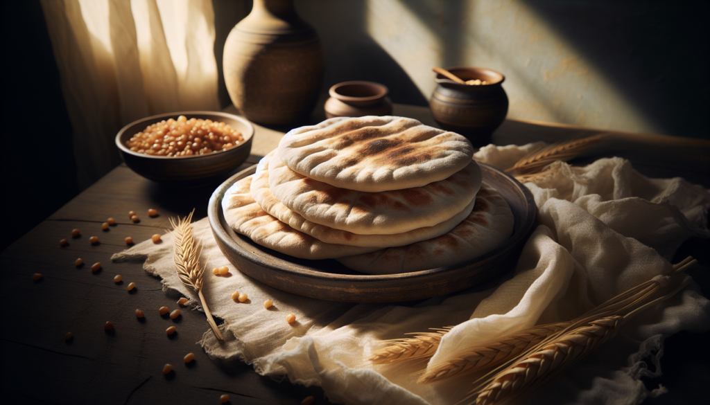 Soft and Fluffy Whole Wheat Israeli Pita Bread Recipe - Middle Eastern recipe