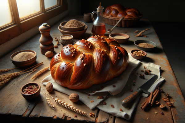 Spelt Flour Shabbat Challah with a Nutty Depth of Flavor