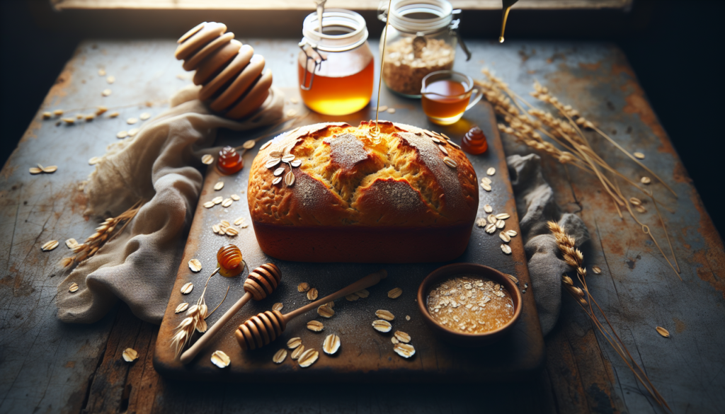 Sweet Honey Oat Bread Recipe - Soft and Naturally Sweet - American recipe