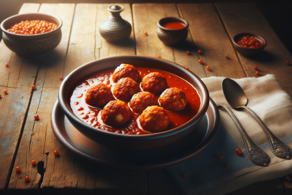 Traditional Sephardic Fish Balls in Rich Tomato Sauce