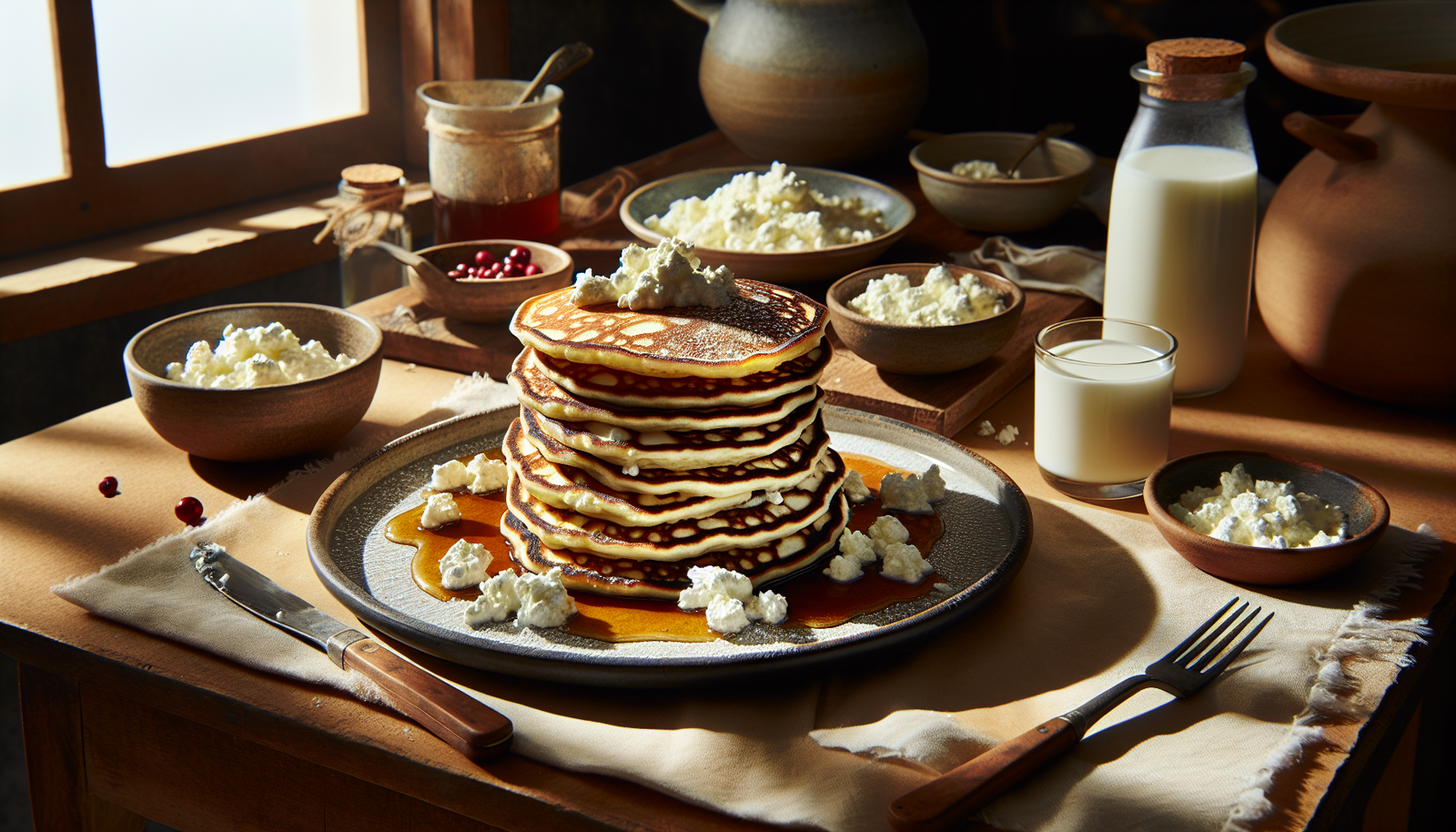 Viral Cottage Cheese Kosher Pancakes (High Protein, Low Carb) - American recipe