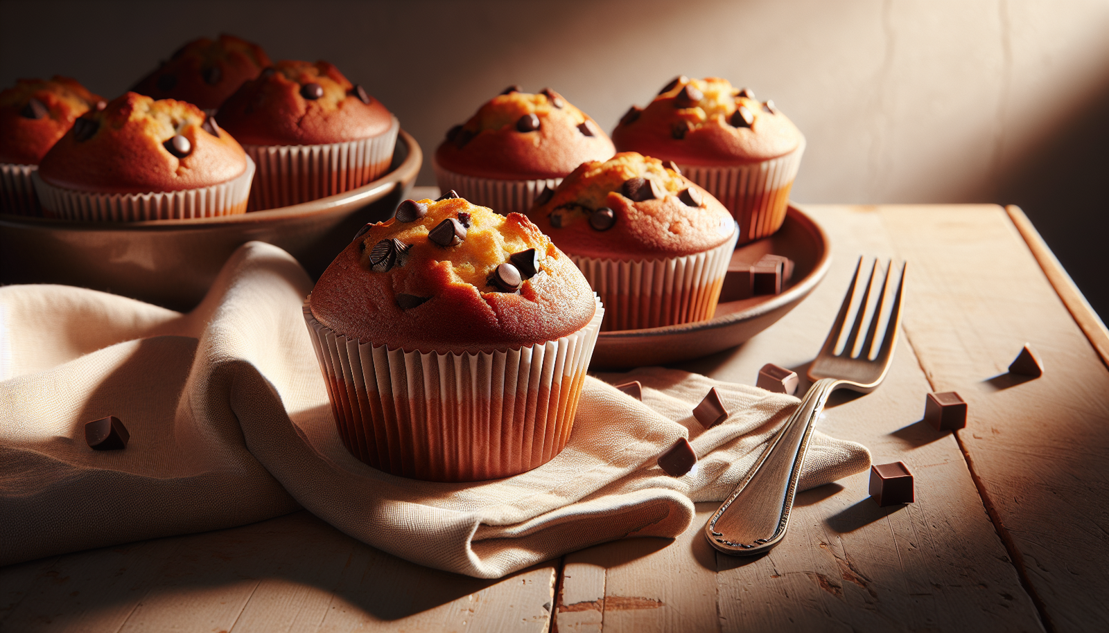 Best Kosher Chocolate Chip Muffins - American recipe