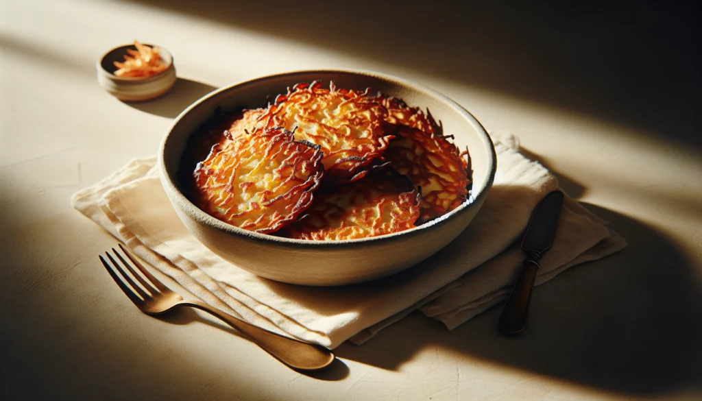 Classic Jewish Potato Pancakes (Crispy Latkes Recipe) - Jewish recipe