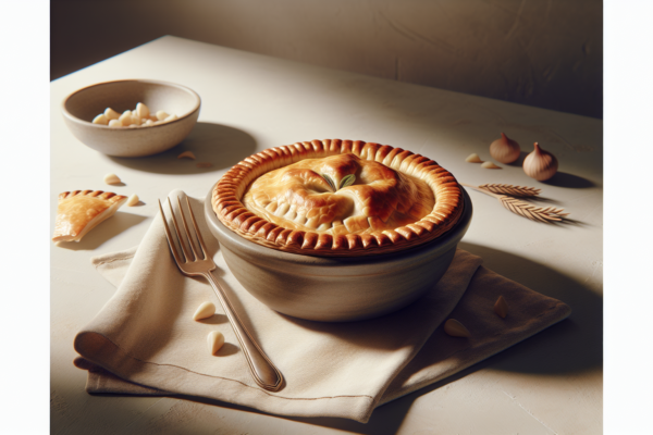 Classic Kosher Beef Pot Pie with Flaky Pastry Crust