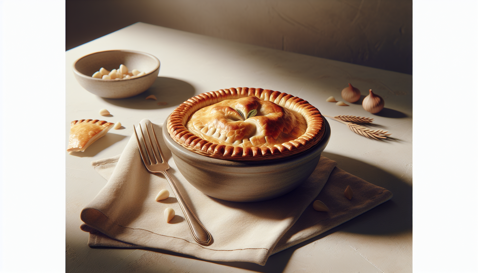 Classic Kosher Beef Pot Pie with Flaky Pastry Crust - Jewish recipe