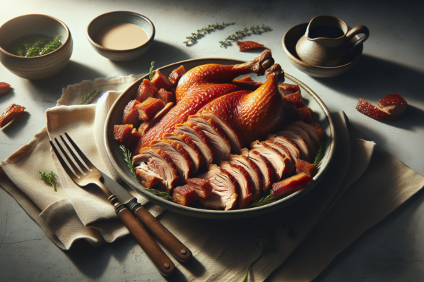 Classic Kosher Duck Confit With Crispy Skin