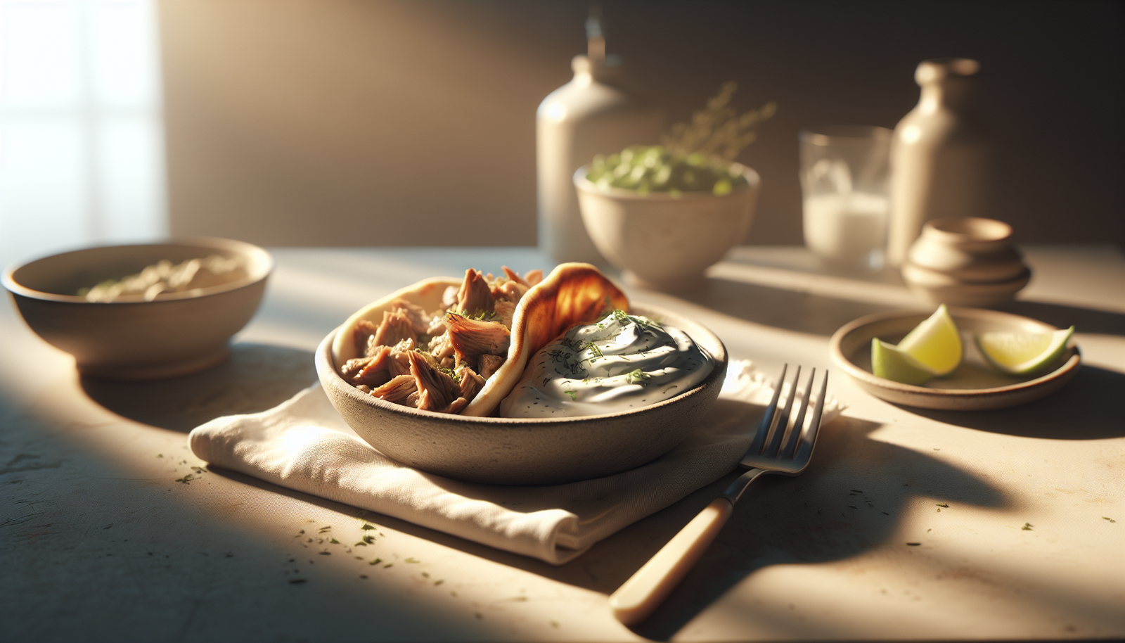 Classic Kosher Lamb Gyros With Dairy-Free Tzatziki - Mediterranean recipe