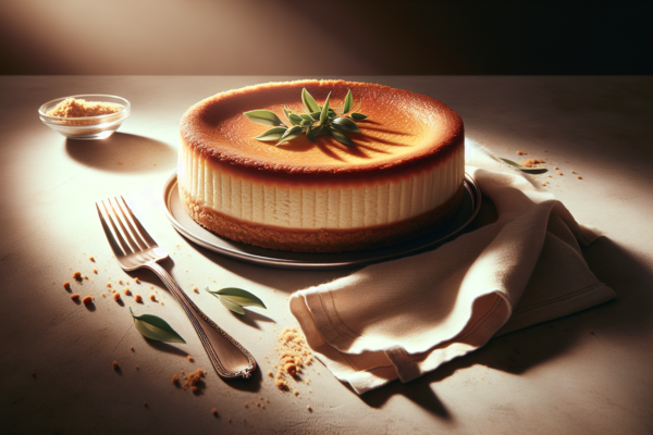 Classic Shavuot Cheesecake with Graham Cracker Crust