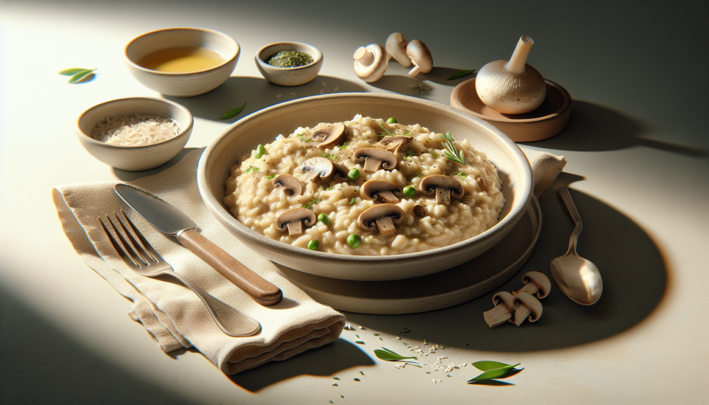 Creamy Mushroom Risotto (Kosher-Friendly Recipe) - Italian recipe