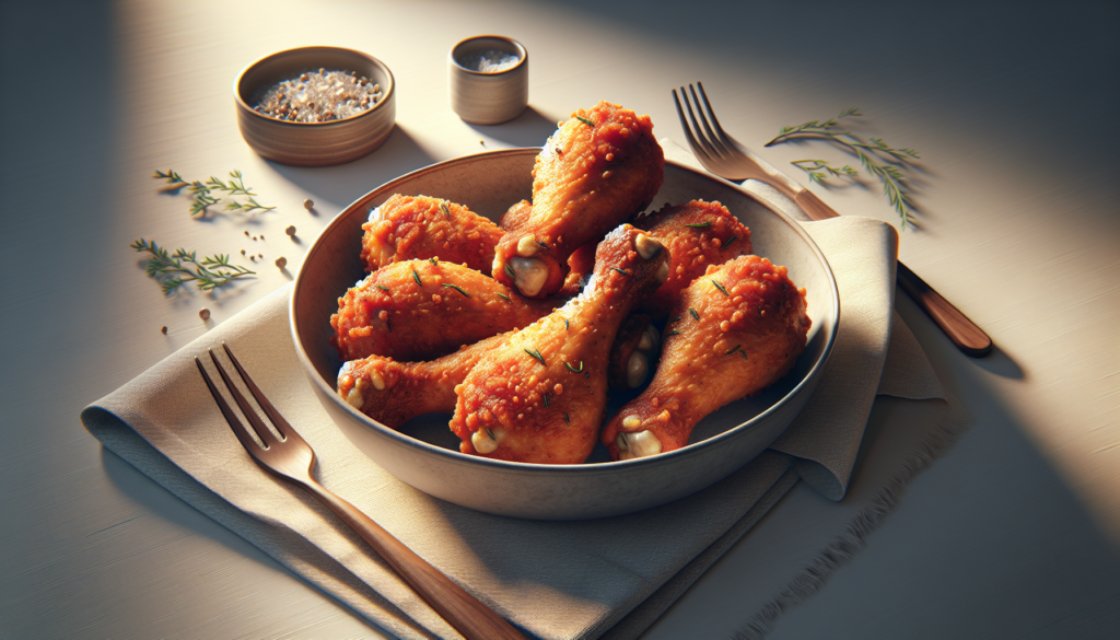 Crispy Air Fryer Chicken Drumsticks - Perfectly Juicy Kosher Recipe - American recipe