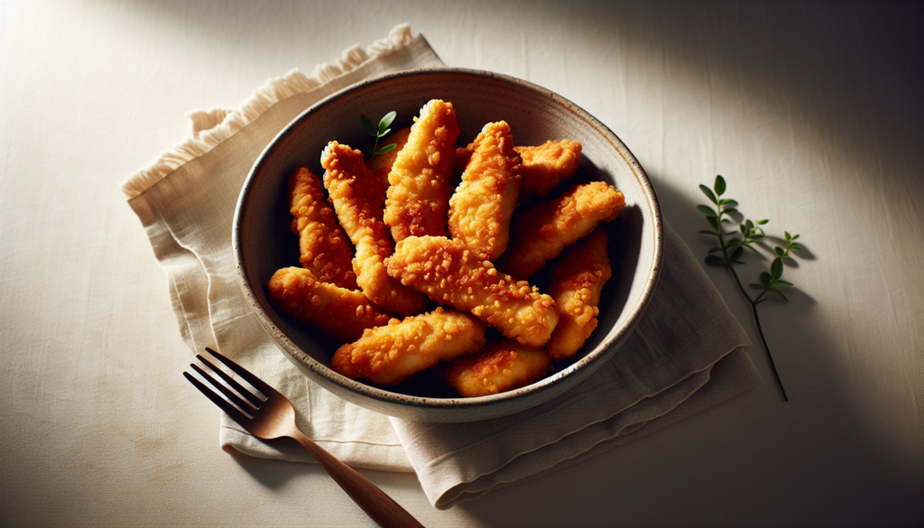 Crispy Air Fryer Chicken Tenders - Perfectly Golden Kosher Recipe - American recipe