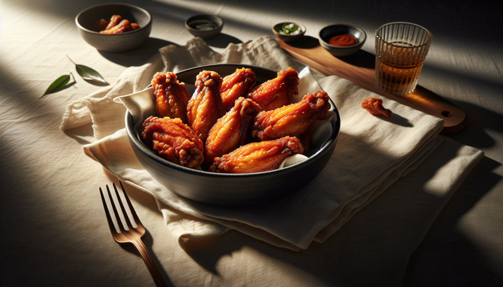 Crispy Air Fryer Chicken Wings - Kosher Recipe - American recipe