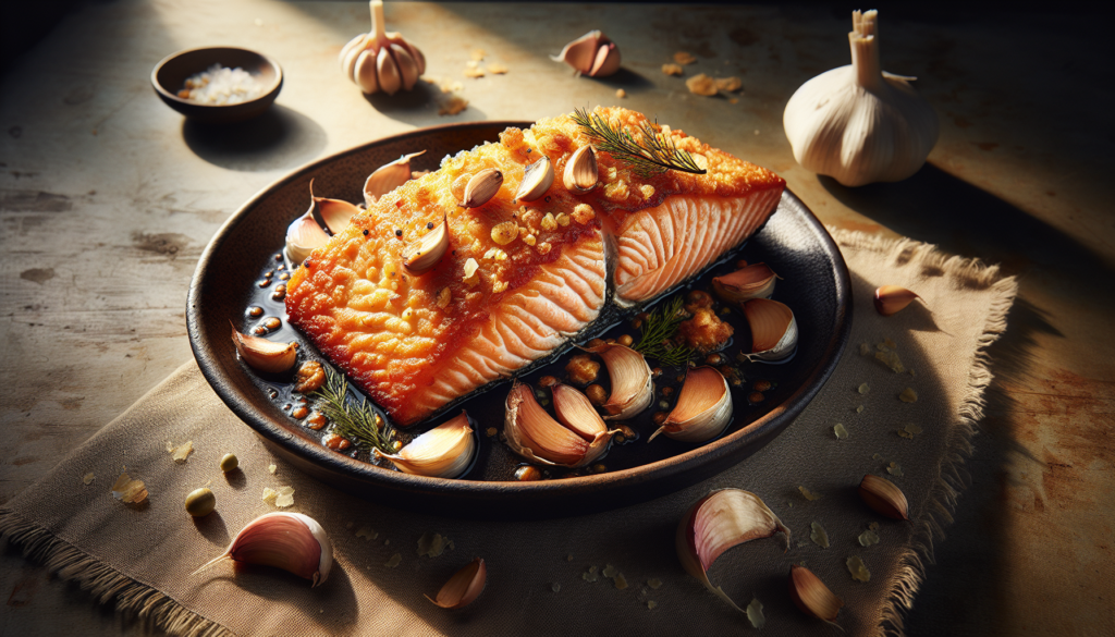 Crispy Air Fryer Salmon with Garlic - Perfectly Flaky Every Time - Modern American recipe