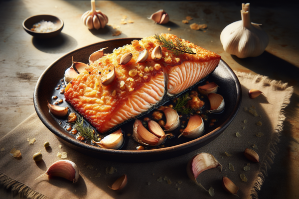 Crispy Air Fryer Salmon with Garlic – Perfectly Flaky Every Time