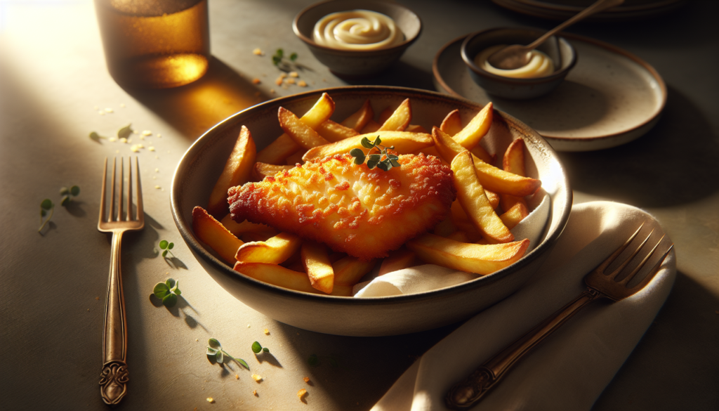 Crispy Baked Fish and Chips - Kosher Comfort Food - British recipe