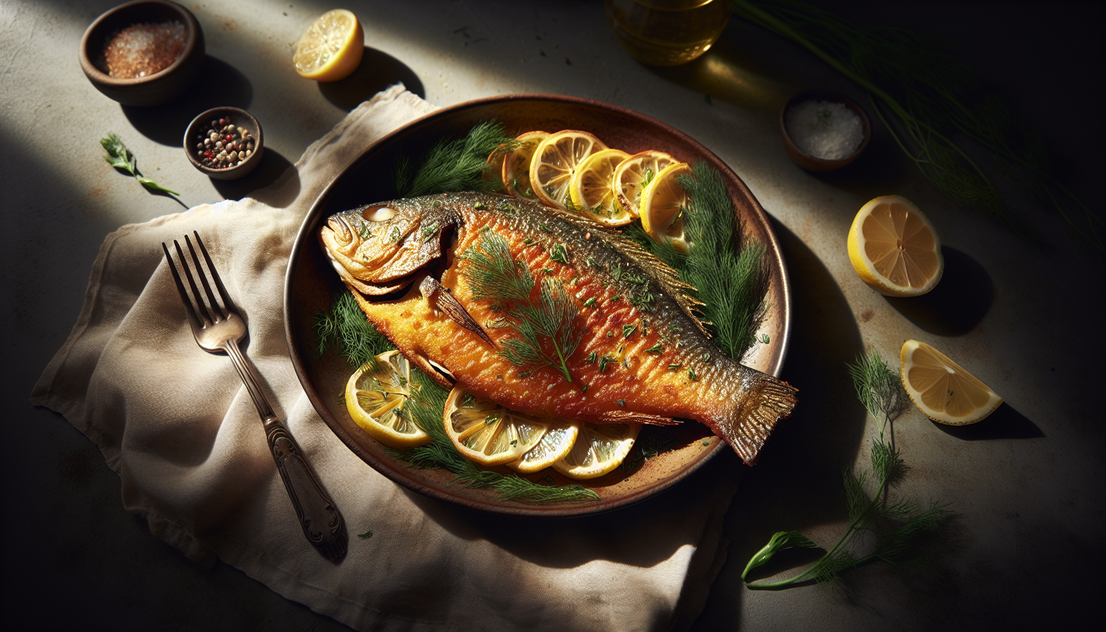 Crispy Baked Fish with Lemon and Dill - Perfectly Golden Every Time - American recipe
