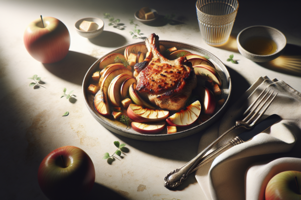 Crispy Baked Kosher Chicken Chops With Apple Stuffing