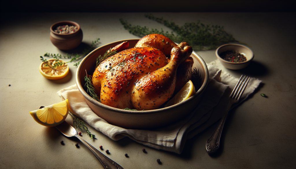 Crispy Baked Lemon Pepper Chicken - Kosher Kitchen Favorite - American recipe